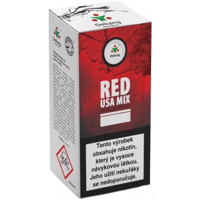 Liquid Dekang Red USA MIX 10 ml - 3 mg