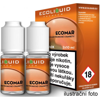 Liquid Ecoliquid Premium 2Pack ECOMAR 2x10 ml - 18 mg