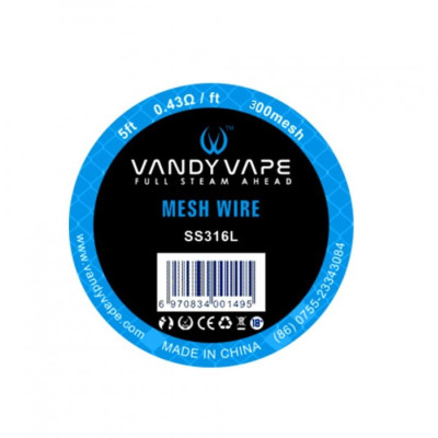 Vandy Vape Mesh SS316 - 1,5 m