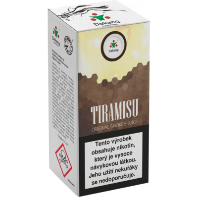 Liquid Dekang Tiramisu 10ml - 18mg (Tradiční italský dezert)
