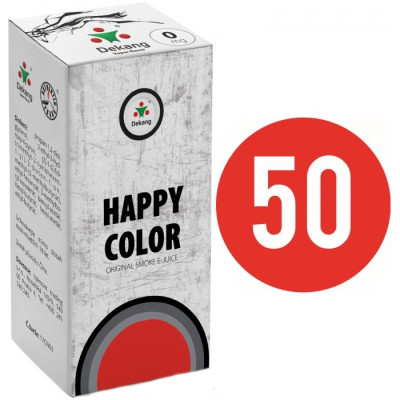 Liquid Dekang Fifty Happy Color 10 ml - 0 mg