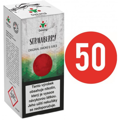 Liquid Dekang Fifty Strawberry 10 ml - 11 mg 