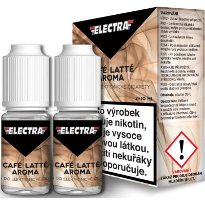 Liquid ELECTRA 2Pack Cafe Latte 2x10ml - 12mg
