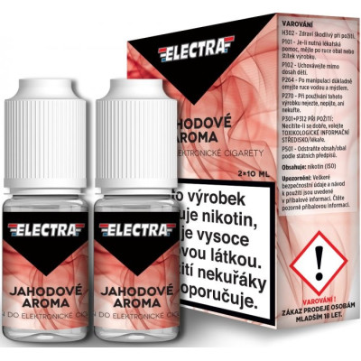Liquid ELECTRA 2Pack Strawberry 2x10ml - 18mg (Jahoda)
