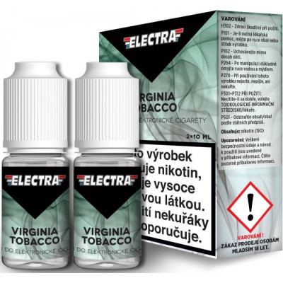 Liquid ELECTRA 2Pack Virginia Tobacco 2x10ml - 3mg
