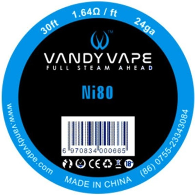Vandy Vape Ni80 odporový drát 24GA - 9m