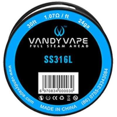 Vandy Vape SS316 odporový drát 24GA - 9m