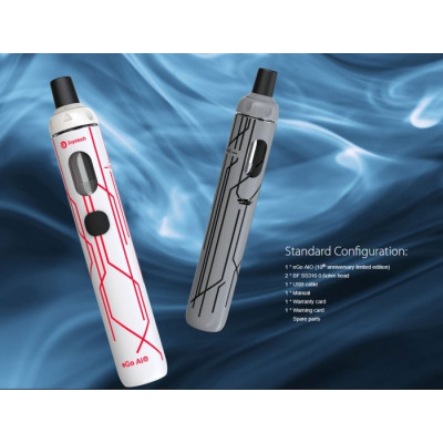 Joyetech eGo AIO 10th Anniversary Edition elektronická cigareta 1500mAh White