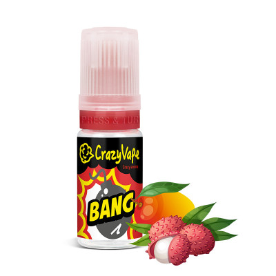 Příchuť CrazyVape 10 ml BANG (Mango a liči)