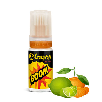 Příchuť CrazyVape 10 ml BOOM (Citrusové plody)