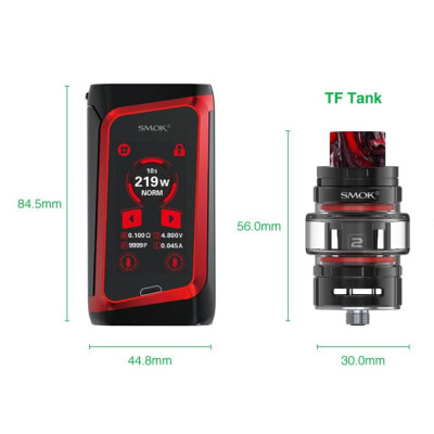 Smoktech Morph TC219W Grip s TF Tank Full Kit Black and 7color