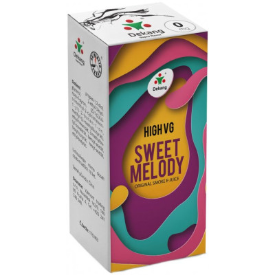 Liquid Dekang High VG Sweet Melody 10 ml - 0 mg