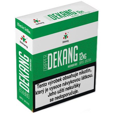 Nikotinová báze Dekang Dripper 5x10ml PG30-VG70 12mg