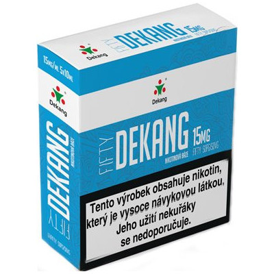 Nikotinová báze Dekang Fifty 5x10ml PG50-VG50 15mg
