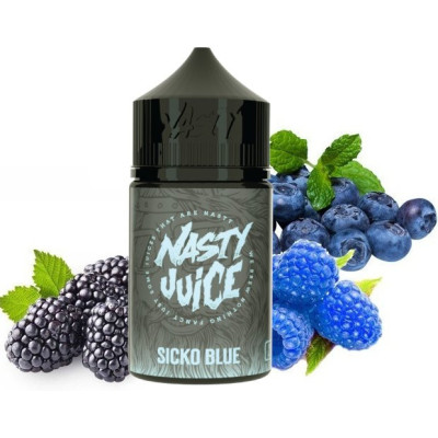 Příchuť Nasty Juice - Berry S&V 20 ml Sicko Blue