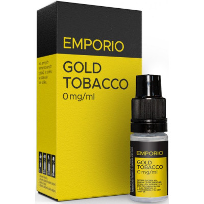 Liquid EMPORIO Gold Tobacco 10 ml - 0 mg