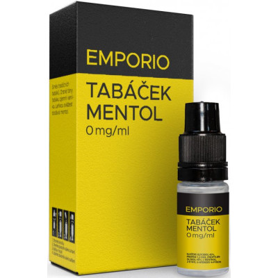 Liquid EMPORIO Tobacco-Menthol 10 ml - 0 mg