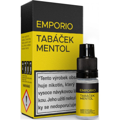 Liquid EMPORIO Tobacco-Menthol 10 ml - 18 mg