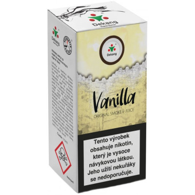 Liquid Dekang Vanilla 10 ml - 18 mg 