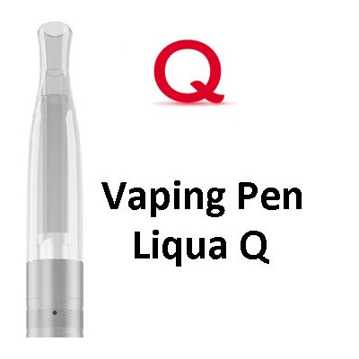 Liqua Q Vaping Pen clearomizer 1,8ohm 2ml Clear