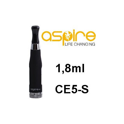 aSpire CE5-S Clearomizer 1,8ohm 1,8ml Black