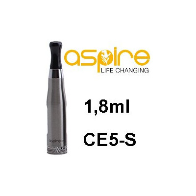 aSpire CE5-S BVC Clearomizer 1,8ohm 1,8ml Silver