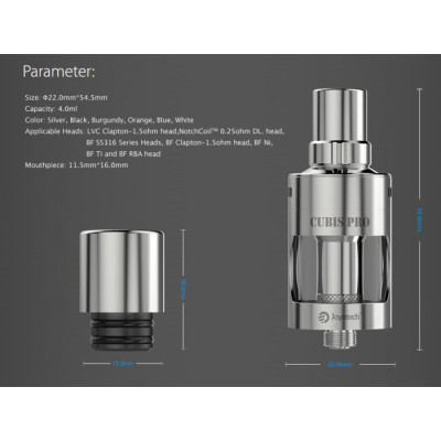 Joyetech CUBIS Pro Clearomizer 4ml Black