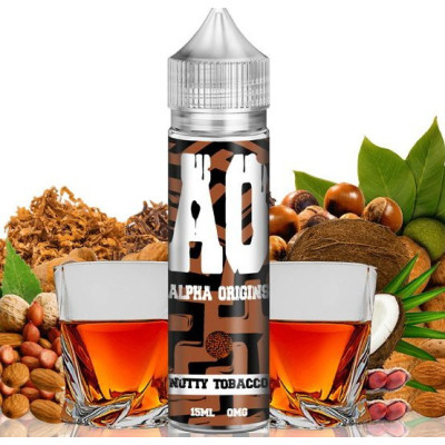 Příchuť Alpha Origins Shake and Vape 15 ml Nutty Tobacco