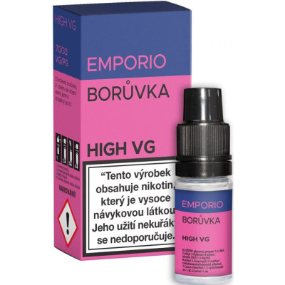 Liquid EMPORIO High VG Blueberry 10 ml - 3 mg