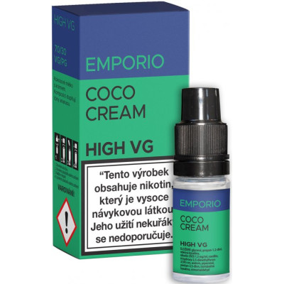 Liquid EMPORIO High VG Coco Cream 10 ml - 3 mg