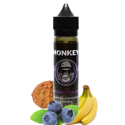 Příchuť MONKEY liquid Shake and Vape Monkey Cookie 12ml