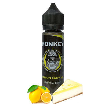 Příchuť MONKEY liquid Shake and Vape Lemon Lady V2 12ml