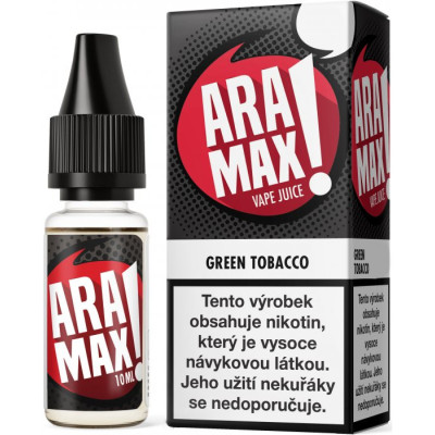Liquid ARAMAX Green Tobacco 10 ml-6 mg