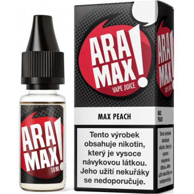 Liquid ARAMAX Max Peach 10ml-6mg