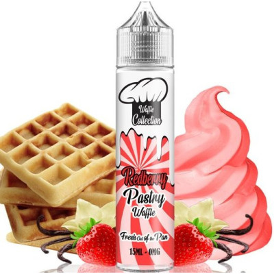 Příchuť Waffle Collection Shake and Vape 15 ml Redberry Pastry