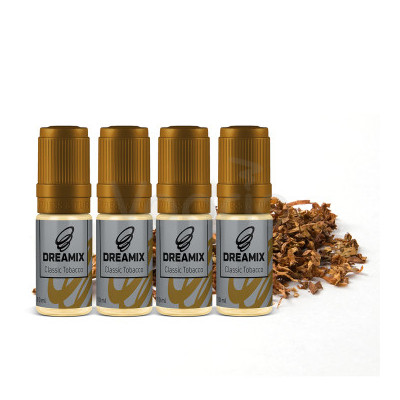 Dreamix Classic Tobacco 4x10 ml-00 mg (Klasický tabák)