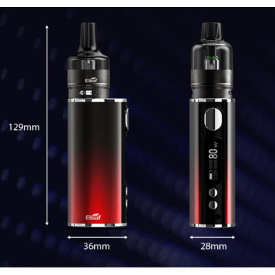 iSmoka-Eleaf iStick T80 GTL Pod Tank Grip Full Kit 3000mAh Gunmetal