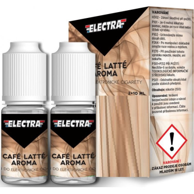 Liquid ELECTRA 2Pack Cafe Latte 2x10ml - 0mg