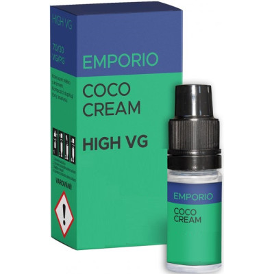 Liquid EMPORIO High VG Coco Cream 10 ml - 0 mg