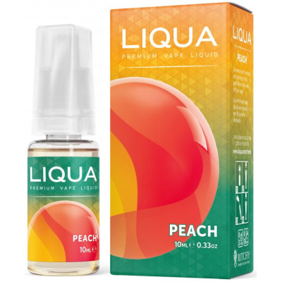 Liquid LIQUA Peach 10ml-0mg