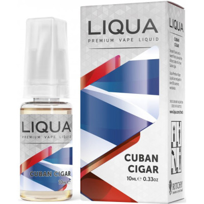 Liquid LIQUA Cuban Tobacco 10ml-0mg