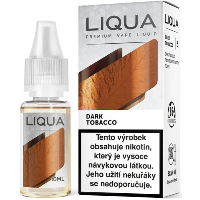 Liquid LIQUA Elements Dark Tobacco 10ml-6mg