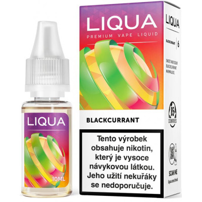Liquid LIQUA Elements Blackcurrant 10ml-12mg (černý rybíz)