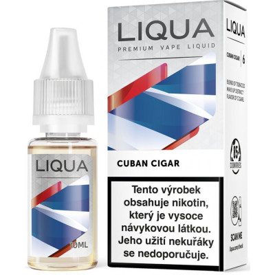 Liquid LIQUA Elements Cuban Tobacco 10ml-12mg (Kubánský doutník)