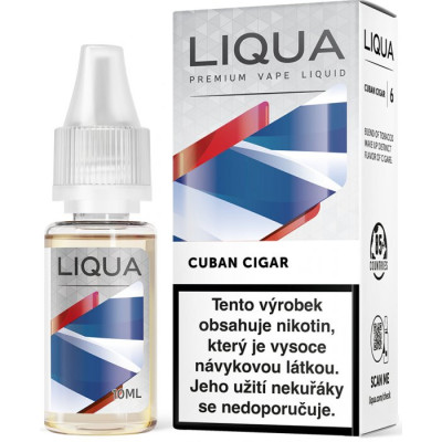 Liquid LIQUA Cuban Tobacco 10ml-18mg