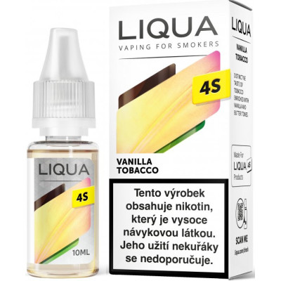 LIQUA 4S Vanilla Tobacco 10 ml-20 mg