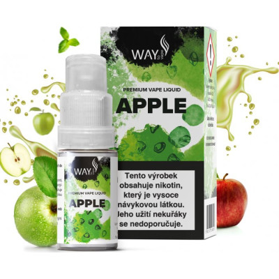 Liquid WAY to Vape Apple 10ml-18mg