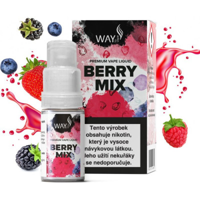Liquid WAY to Vape Berry Mix 10ml-12mg