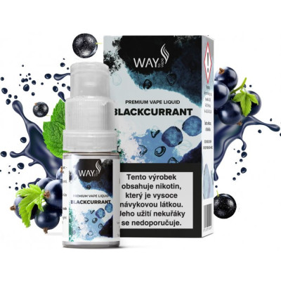 Liquid WAY to Vape Blackcurrant 10ml-3mg