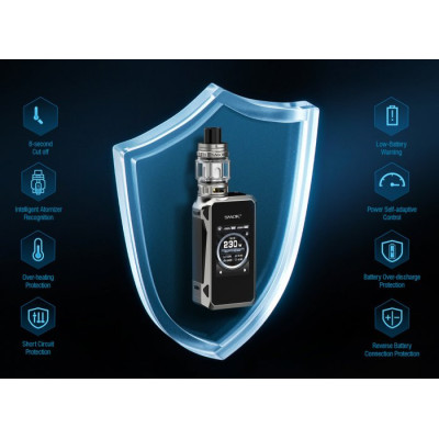 Smoktech G-Priv 4 230W grip Full Kit Blue